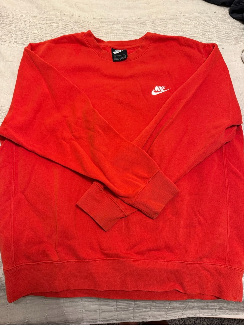 Nike Men’s Bright Red Crewneck